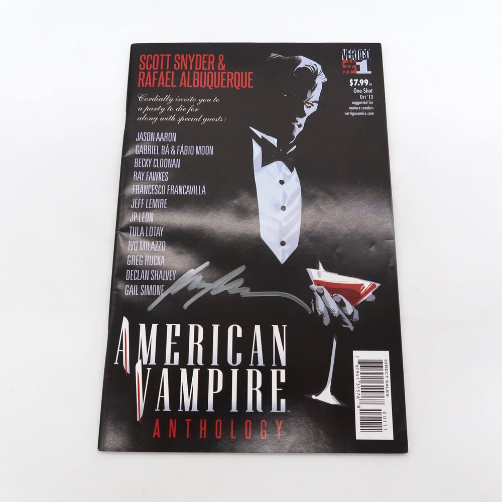 Vertigo Comics American Vampire Anthology #1 2013 Signed Francesco Francavilla